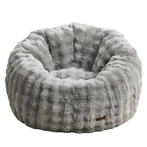 Großer Sitzsack-Stuhl für Erwachsene – Bequeme gefüllte Lounge-Couch zum Lesen, Spielen und Entspannen