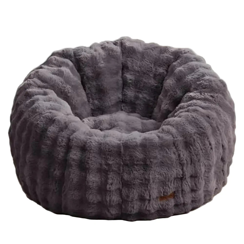 Großer Sitzsack-Stuhl für Erwachsene – Bequeme gefüllte Lounge-Couch zum Lesen, Spielen und Entspannen