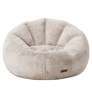 Großer Sitzsack-Stuhl für Erwachsene – Bequeme gefüllte Lounge-Couch zum Lesen, Spielen und Entspannen