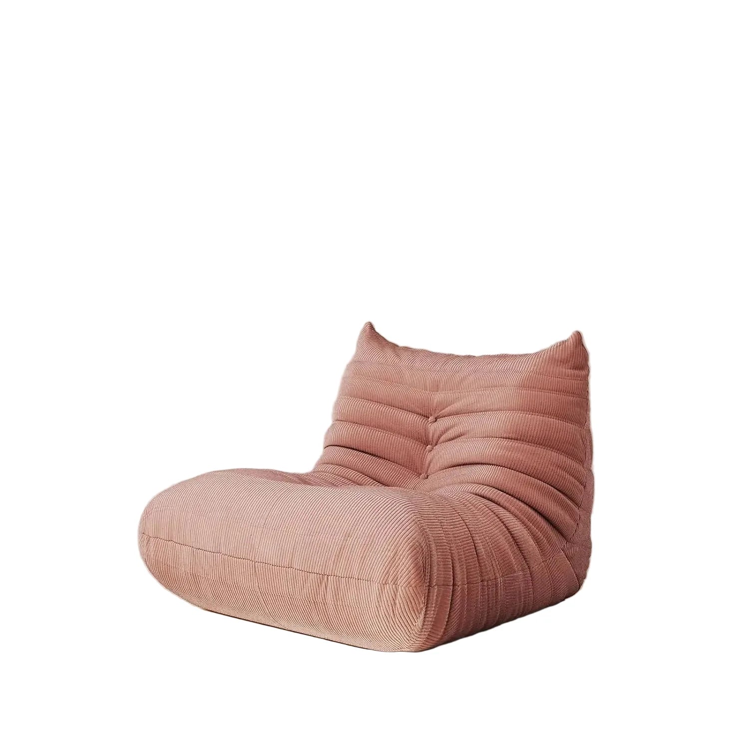 Überdimensioniertes 2-Sitzer-Lounge-Sofa aus Cord – Ergonomischer Sitzsack für Wohnzimmer und Zuhause