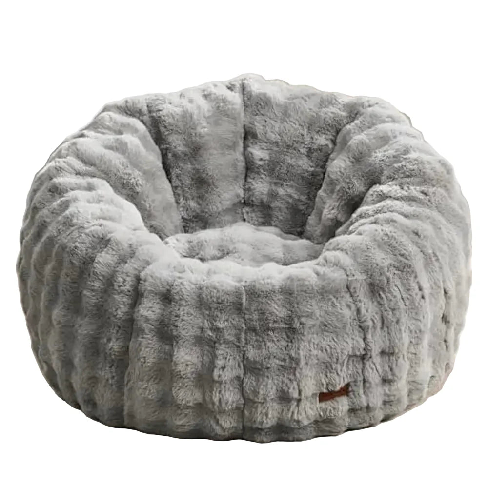 Großer Sitzsack-Stuhl für Erwachsene – Bequeme gefüllte Lounge-Couch zum Lesen, Spielen und Entspannen
