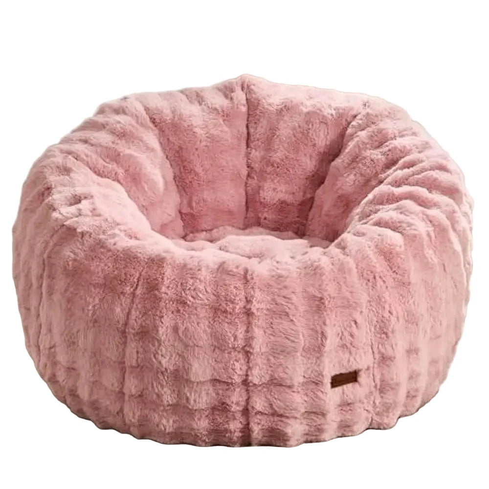Großer Sitzsack-Stuhl für Erwachsene – Bequeme gefüllte Lounge-Couch zum Lesen, Spielen und Entspannen